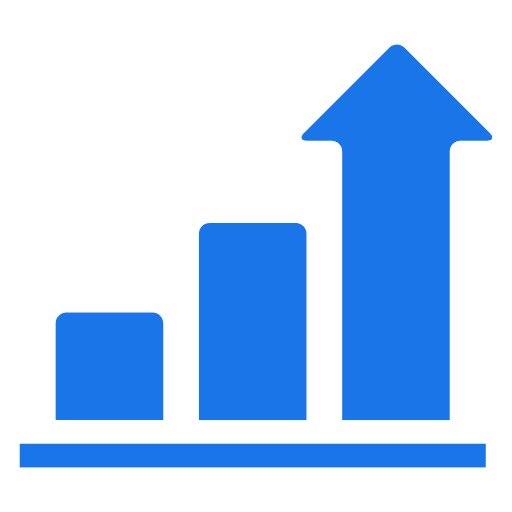 520606 chart growth increase revenue up icon